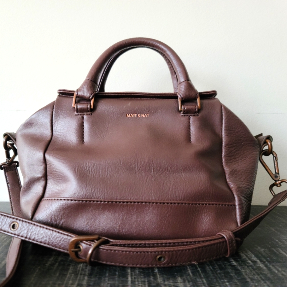 Matt & Nat Brown Crossbody Bag